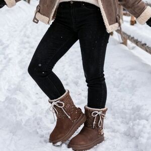 UGG Slouchy Brown Boots Size 5